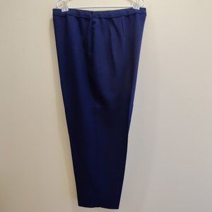 *NWOT*  Bend Over Casual/Dress Pull on Pants, Stretch, Plus, Navy Blue, Sz 46